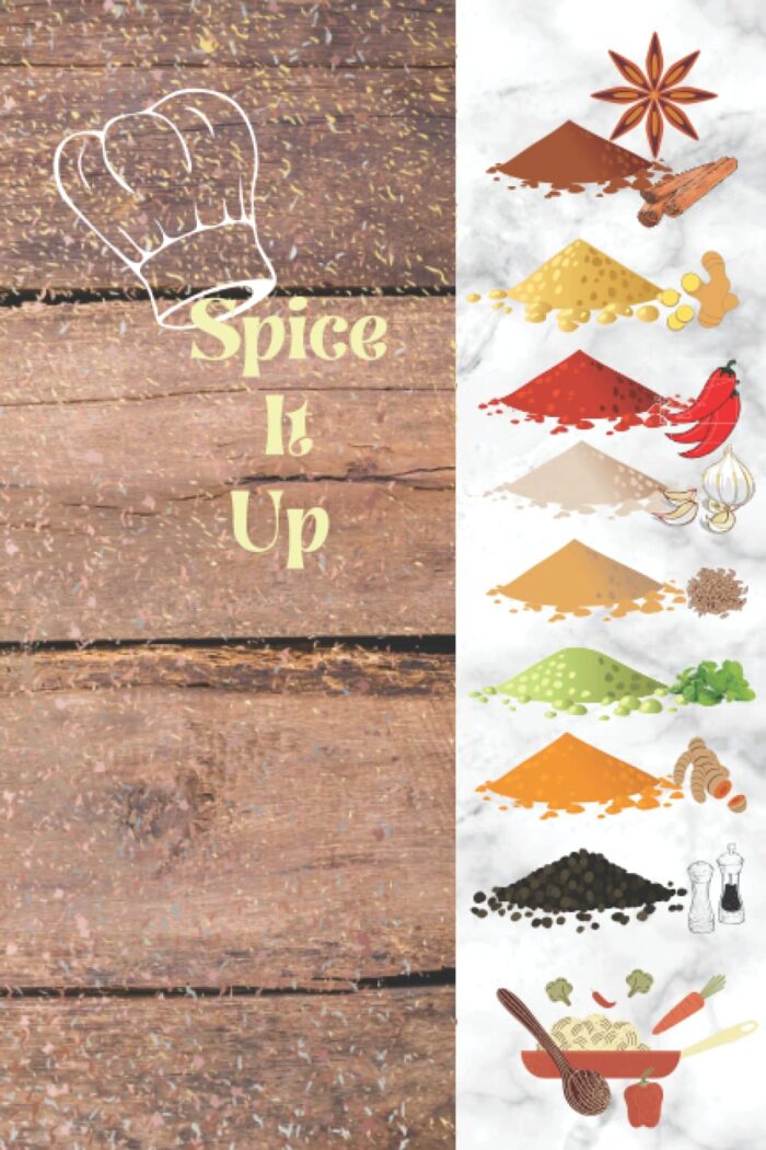 Spice It Up No More Blank Pages Journal Front