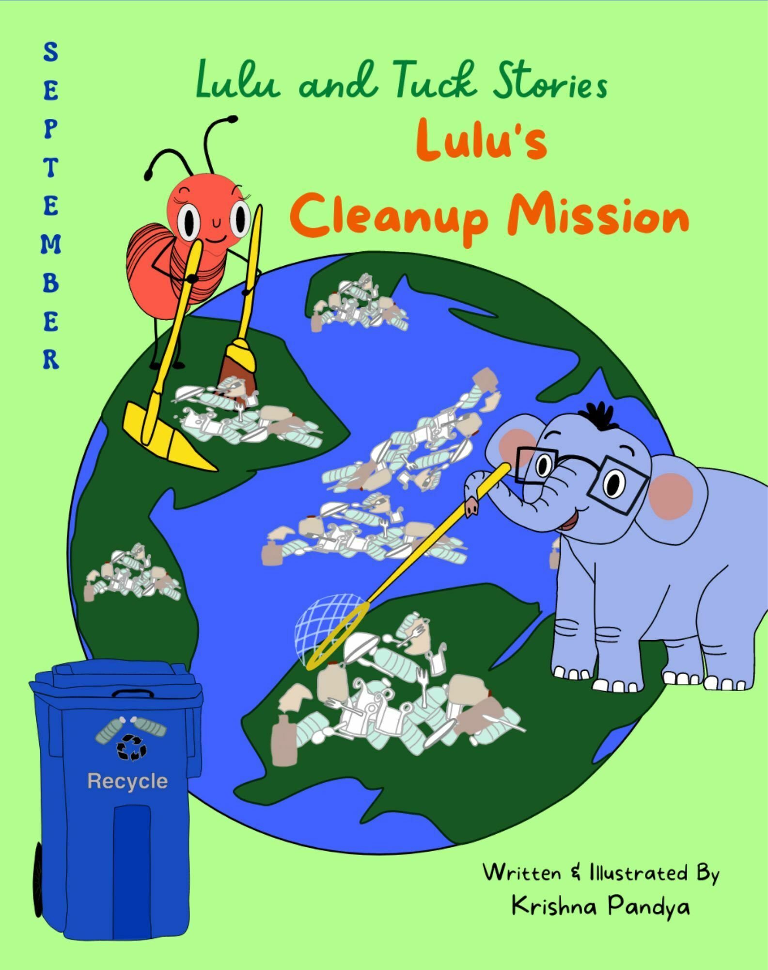 Lulu and Tuck Stories Lulus Cleanup Mission Front No More Blank Pages