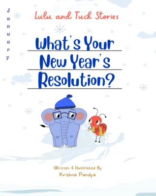 Lulu and Tuck Whats Your New Year Resolution Front Cover No More Blank Pages